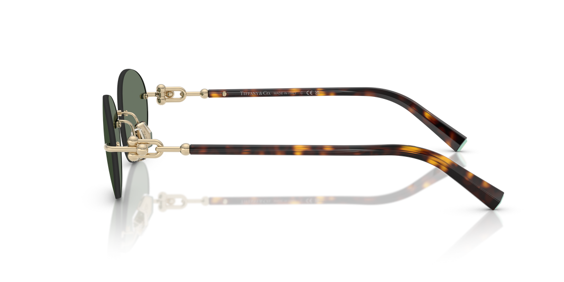 Lunettes de soleil tiffany tf3104d 623882 dorado oval unisex taille 56mm - Vue détaillée