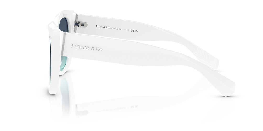 Lunettes de soleil tiffany tf4229 83929s blanco square femenino taille 55mm - Vue détaillée