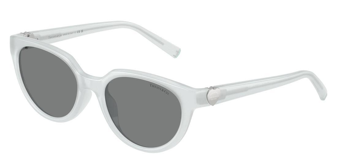 Lunettes de soleil tiffany tf4256d 845787 gris cat eye femenino taille 55mm - Vue principale