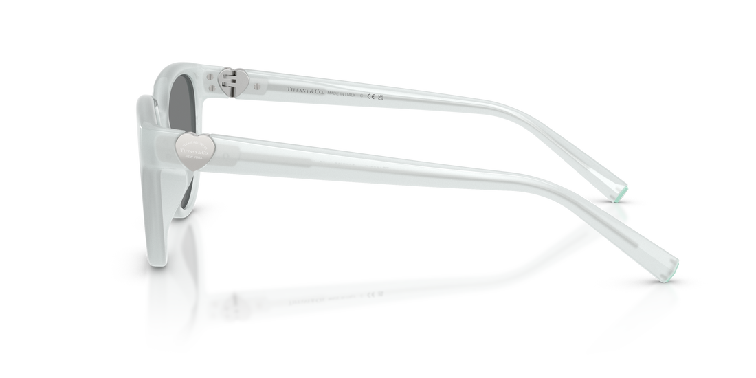 Lunettes de soleil tiffany tf4256d 845787 gris cat eye femenino taille 55mm - Vue détaillée