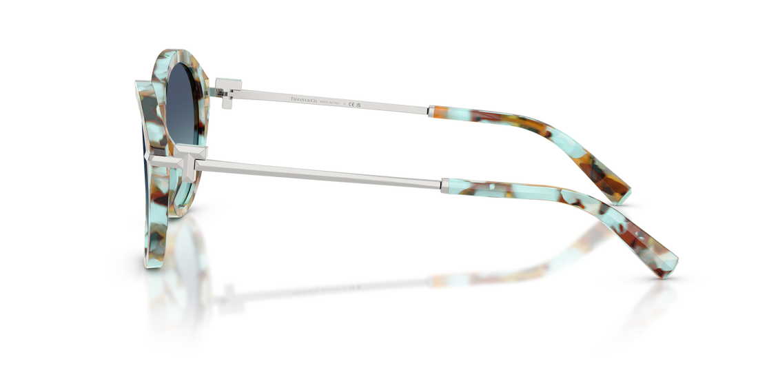 Lunettes de soleil tiffany tf4259 84419s havana round femenino taille 56mm - Vue détaillée