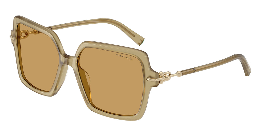 Lunettes de soleil tiffany tf4260u 846173 marron square femenino taille 57mm - Vue principale