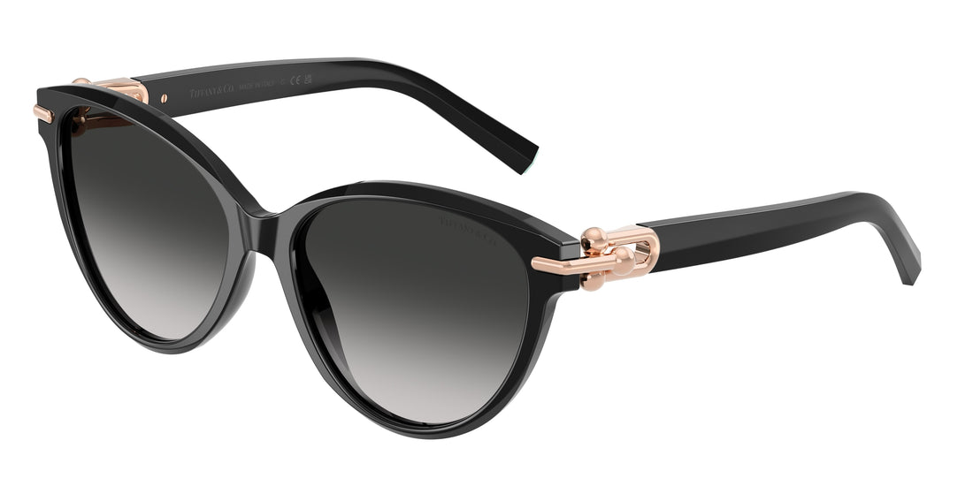 Lunettes de soleil tiffany tf4261 80013c negro cat eye femenino taille 56mm - Vue principale