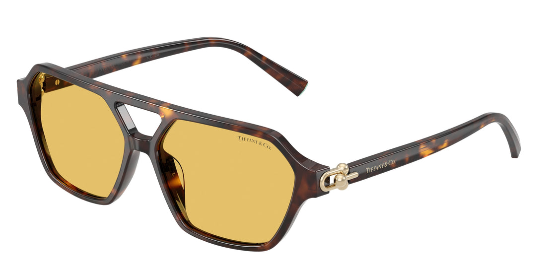 Lunettes de soleil tiffany tf4264u 801585 havana square femenina taille 58mm - Vue principale