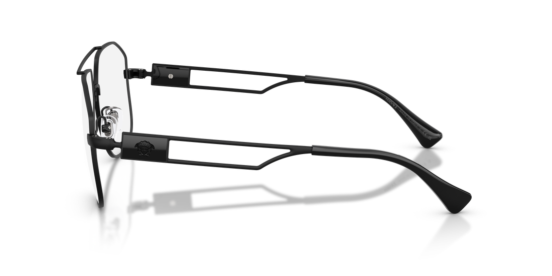 Occhiali da vista versace ve1287 1261 negro pilot masculino taglia 59mm - Vista dettagliata