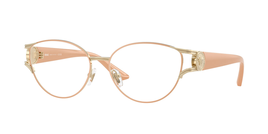 Gafas graduadas versace ve1309 1519 dorado cat eye femenino talla 54mm - Vista principal