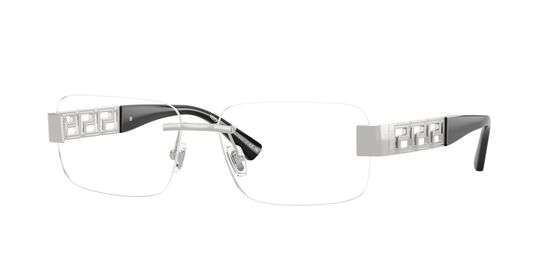 Gafas graduadas versace ve1310 1001 plateado pillow masculino talla 56mm - Vista principal