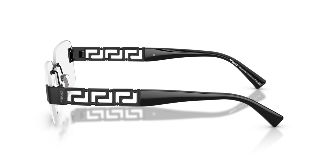 Gafas graduadas versace ve1310 1261 negro pillow masculino talla 56mm - Vista de detalle