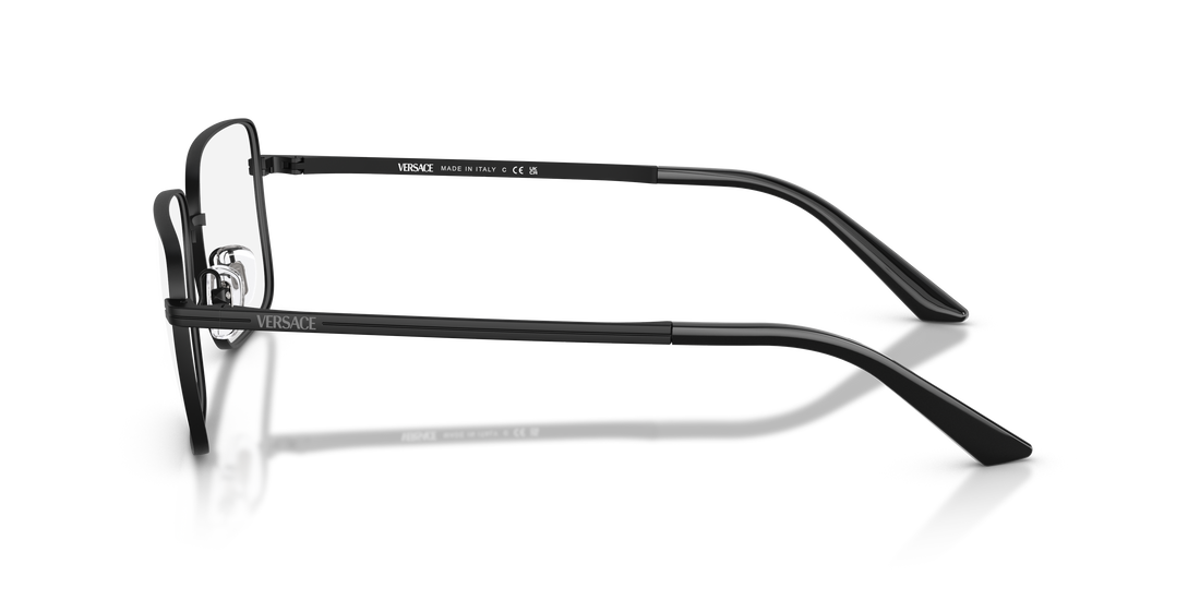 Occhiali da vista versace ve1311 1261 negro pillow masculino taglia 55mm - Vista dettagliata