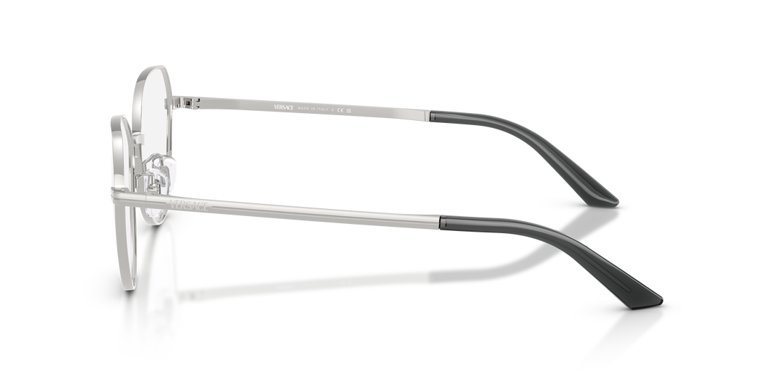 Gafas graduadas versace ve1313d 1001 plateado pantos femenino talla 55mm - Vista de detalle