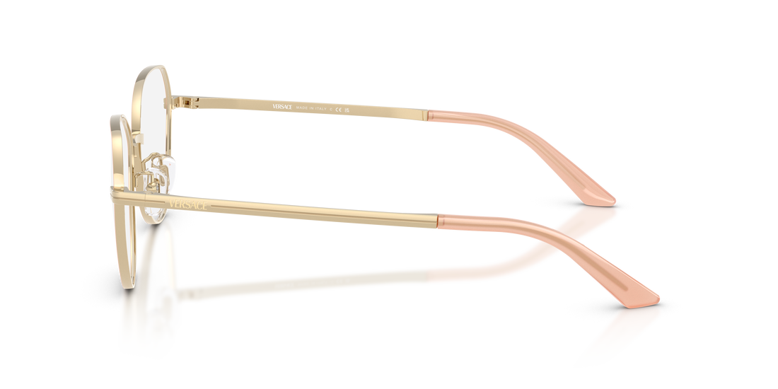 Gafas graduadas versace ve1313d 1520 dorado pantos femenino talla 55mm - Vista de detalle