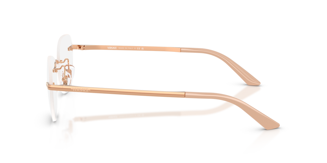 Occhiali da vista versace ve1314d 1412 dorado irregular femenino taglia 55mm - Vista dettagliata