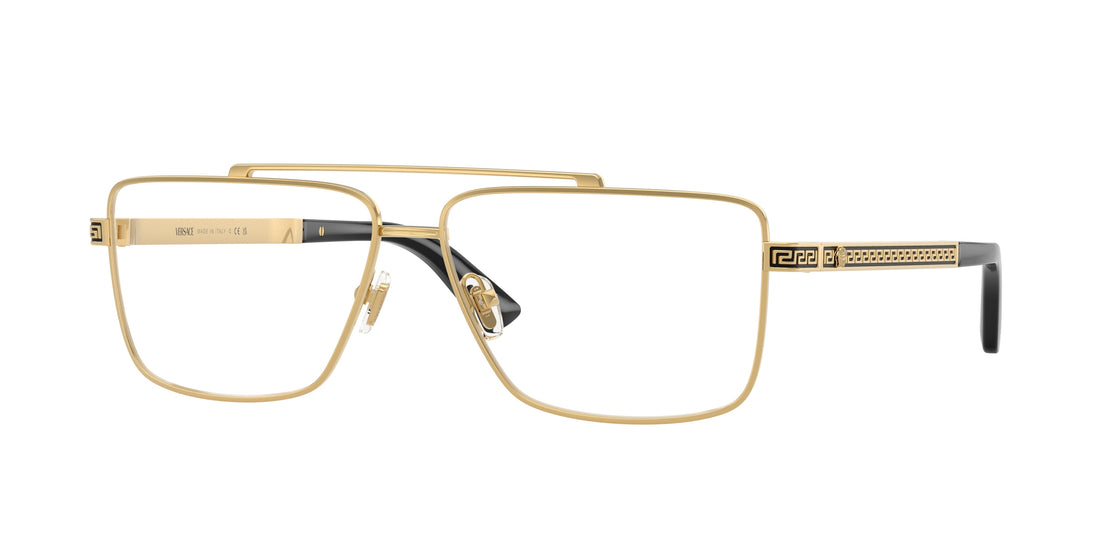 Occhiali da vista versace ve1315 1436 dorado rectangular masculino taglia 58mm - Vista principale