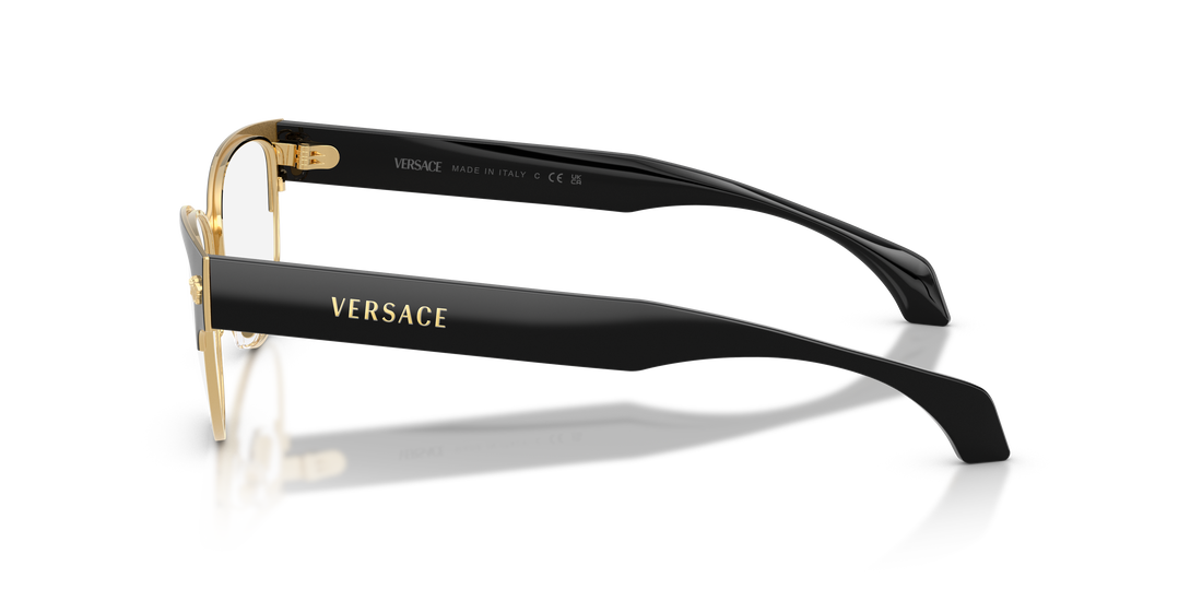 Occhiali da vista versace ve1318 1433 negro cat eye femenino taglia 53mm - Vista dettagliata