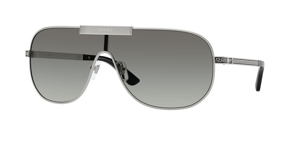 Óculos de sol versace ve2293 100011 plateado irregular masculino tamanho 40mm - Vista principal