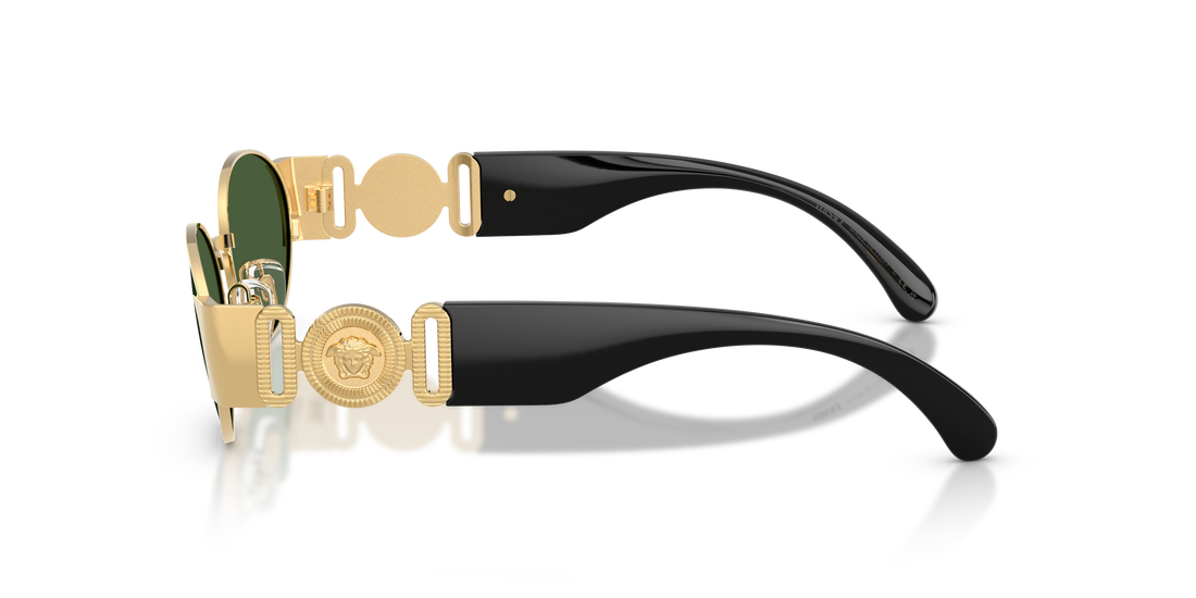 Occhiali da sole versace ve2299 100271 dorado oval masculino taglia 56mm - Vista dettagliata
