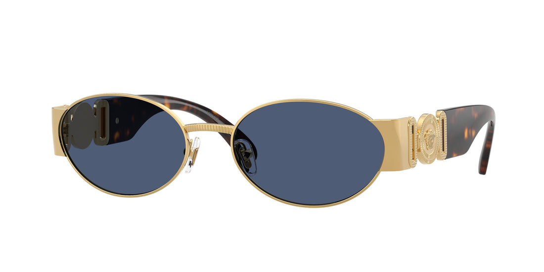 Lunettes de soleil versace ve2299 100280 dorado oval masculino taille 56mm - Vue principale