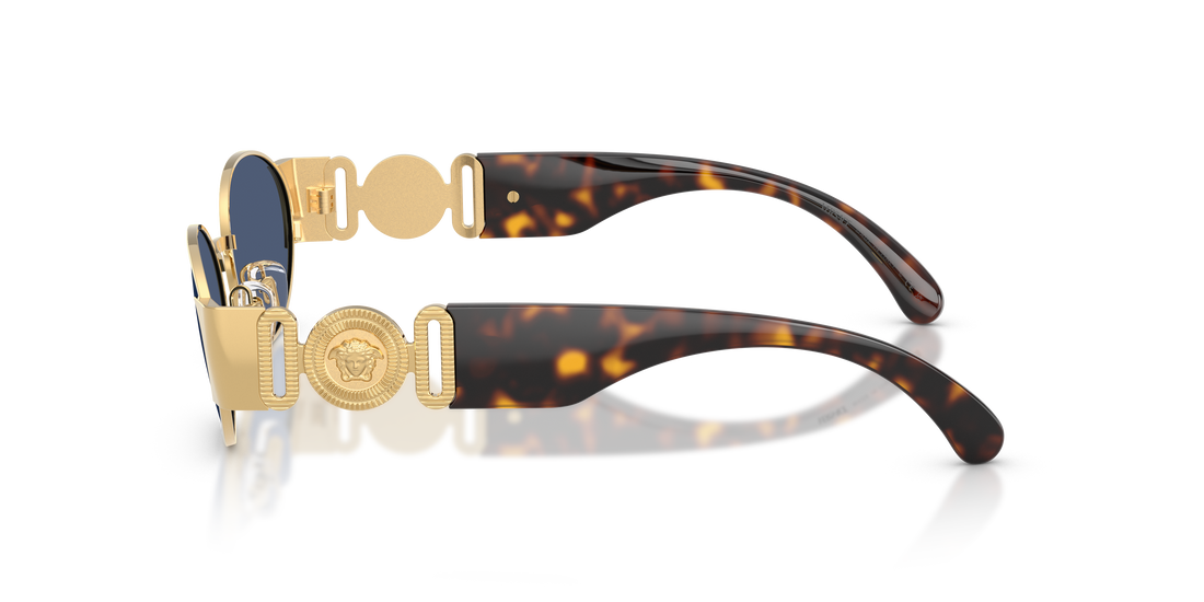 Lunettes de soleil versace ve2299 100280 dorado oval masculino taille 56mm - Vue détaillée