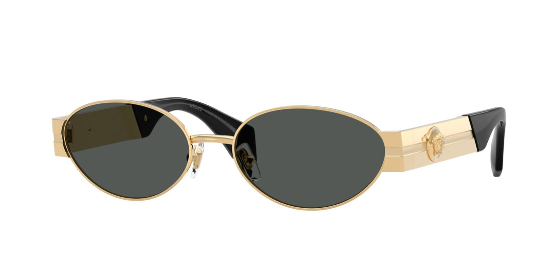 Óculos de sol versace ve2301 152387 oro oval masculino tamanho 55mm - Vista principal