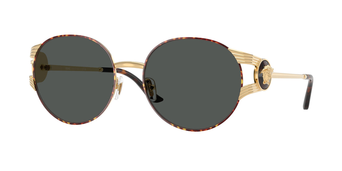 Óculos de sol versace ve2303 152587 oro round femenino tamanho 54mm - Vista principal