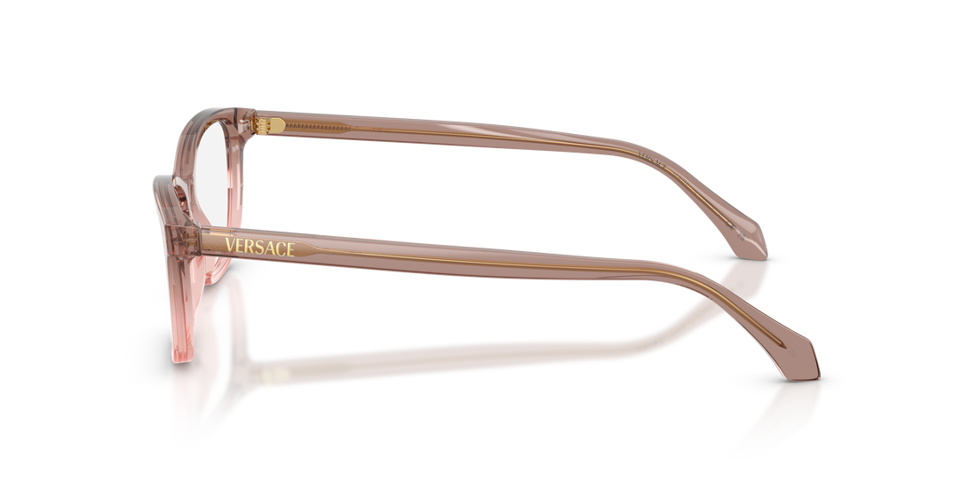 Occhiali da vista versace ve3375 5435 marron cat eye femenino taglia 54mm - Vista dettagliata