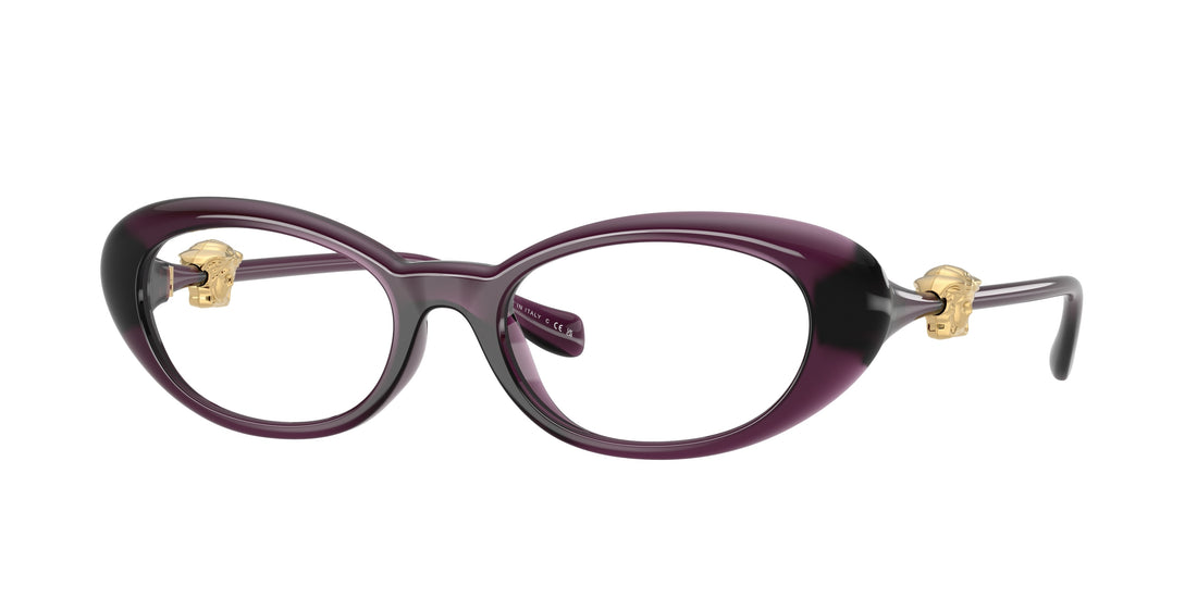 Gafas graduadas versace ve3381u 5536 violeta oval femenino talla 52mm - Vista principal