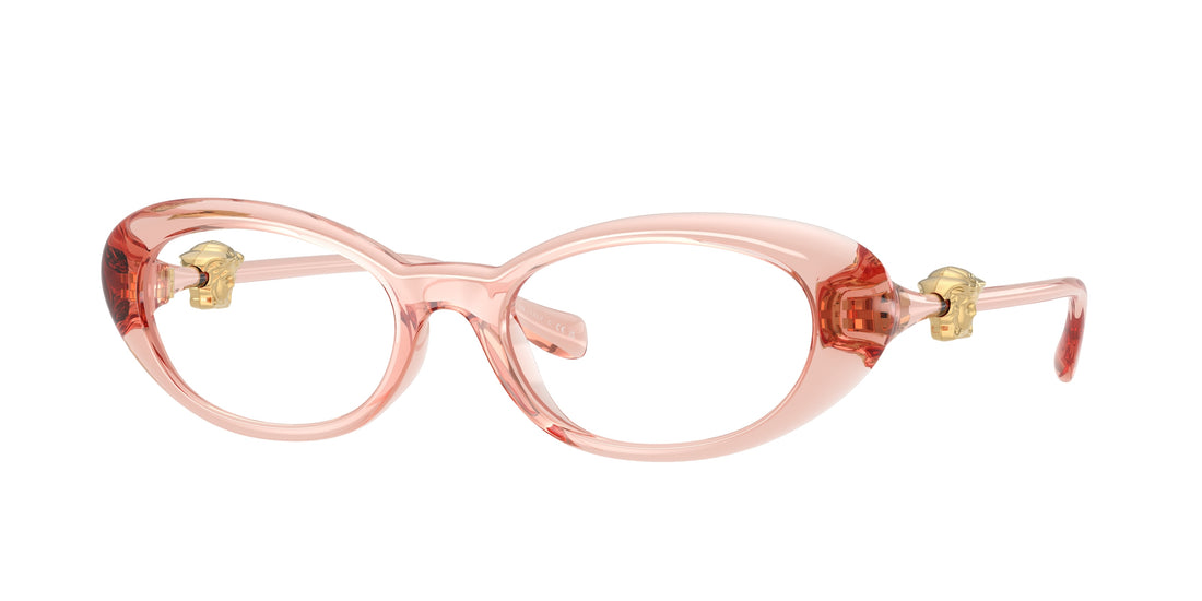 Gafas graduadas versace ve3381u 5541 rosa oval femenino talla 50mm - Vista principal