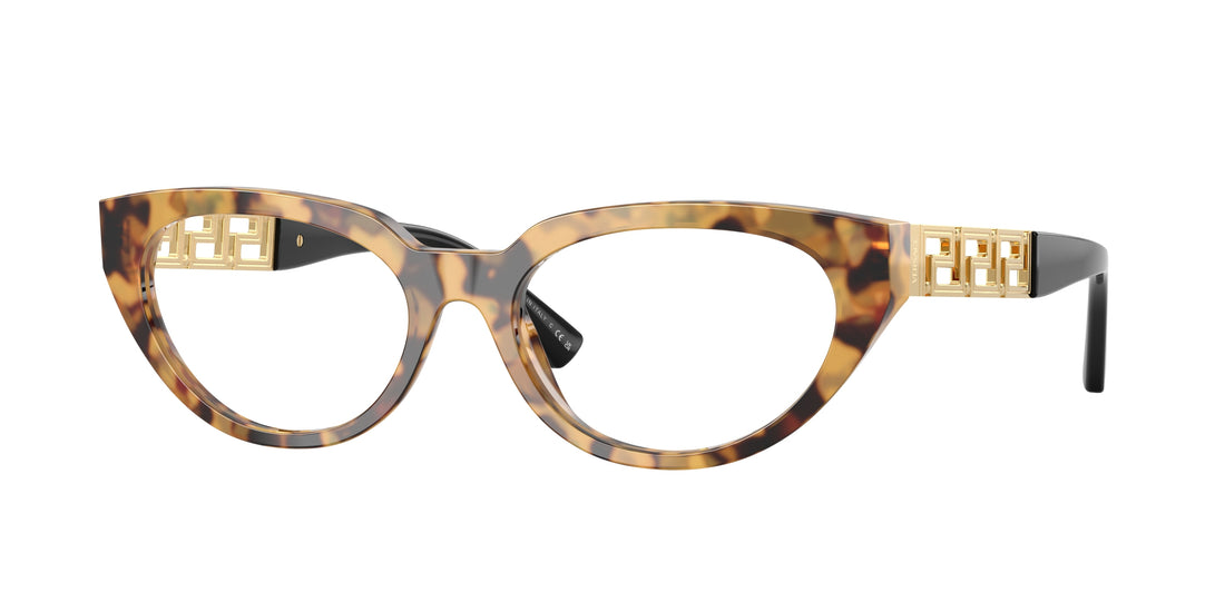 Gafas graduadas versace ve3383 777 havana cat eye femenino talla 52mm - Vista principal