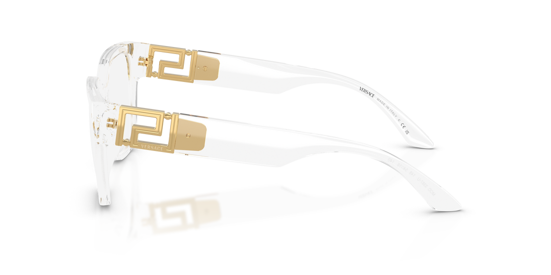 Occhiali da vista versace ve3387u 148 transparente square femenino taglia 52mm - Vista dettagliata