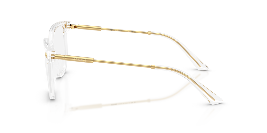 Occhiali da vista versace ve3388u 148 transparente square femenino taglia 53mm - Vista dettagliata