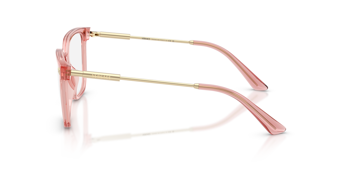 Occhiali da vista versace ve3388u 5322 rosa square femenino taglia 53mm - Vista dettagliata