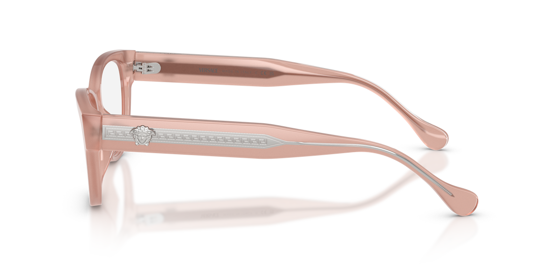 Occhiali da vista versace ve3389u 5394 rosa cat eye femenino taglia 52mm - Vista dettagliata