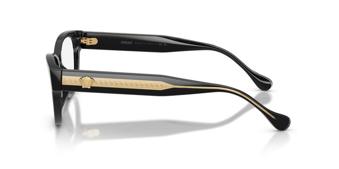 Occhiali da vista versace ve3389u gb1 negro cat eye femenino taglia 52mm - Vista dettagliata