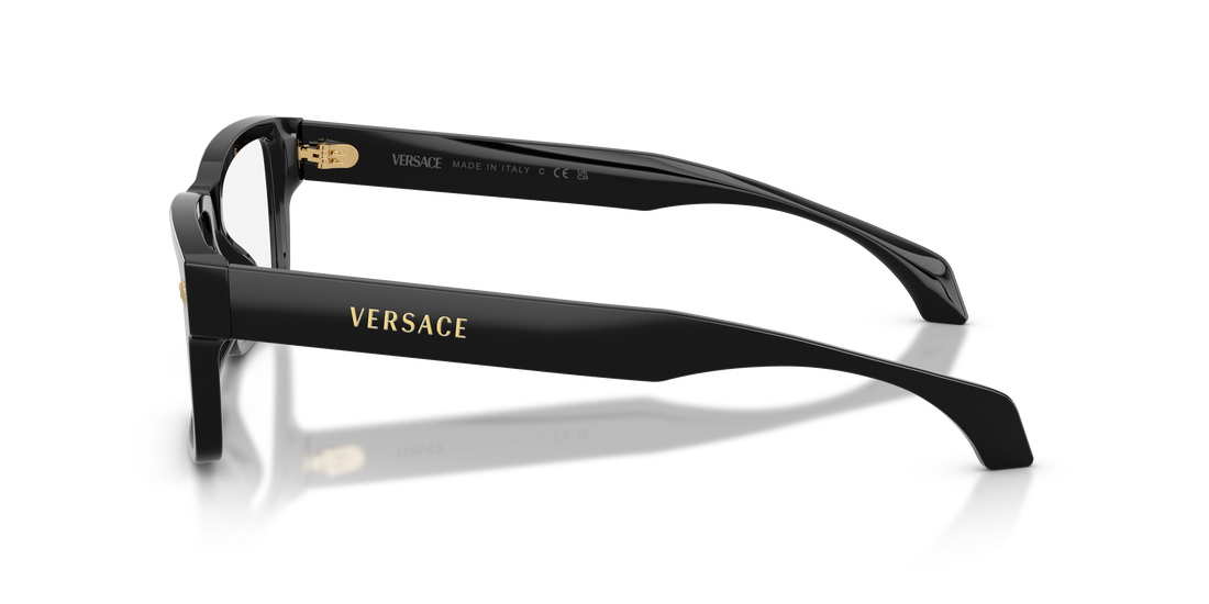 Occhiali da vista versace ve3391u gb1 negro rectangular masculino taglia 54mm - Vista dettagliata