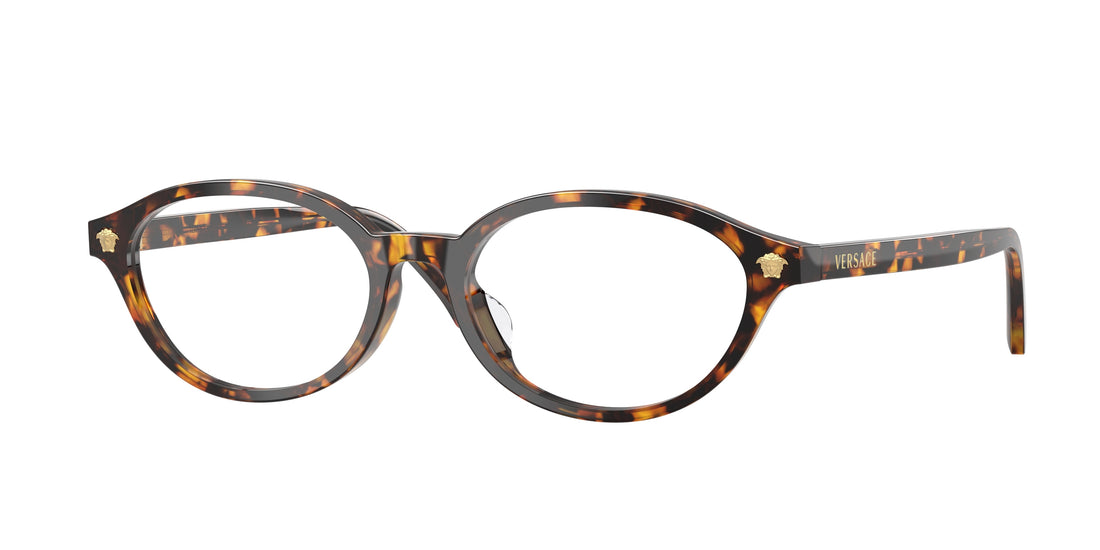 Occhiali da vista versace ve3393d 5514 havana oval femenino taglia 53mm - Vista principale