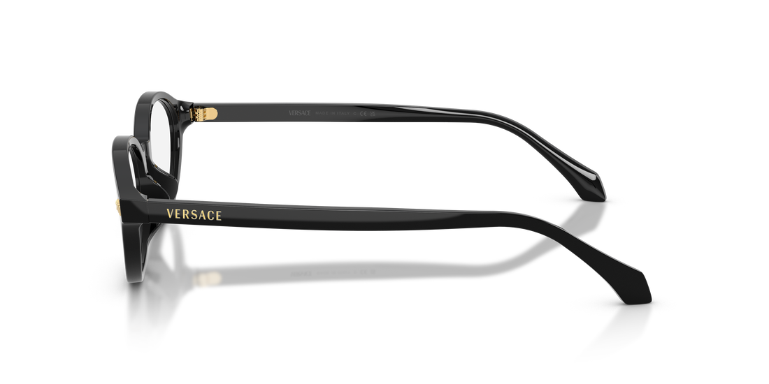 Occhiali da vista versace ve3393d gb1 negro oval femenino taglia 53mm - Vista dettagliata