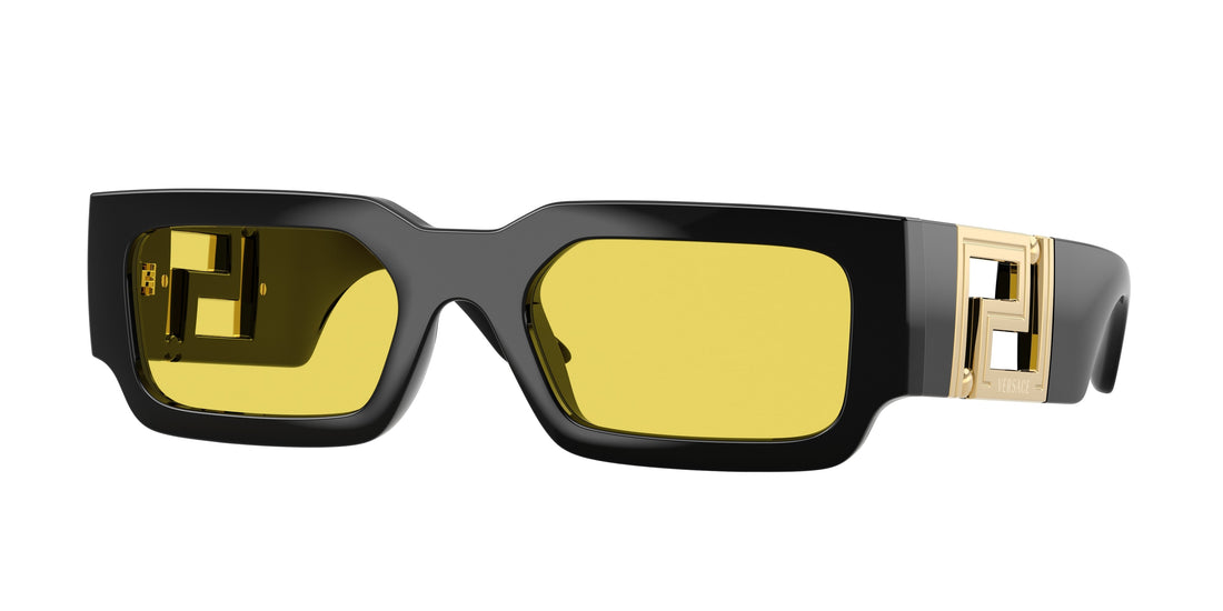 Óculos de sol versace ve4506u gb1/85 negro rectangular masculino tamanho 54mm - Vista principal