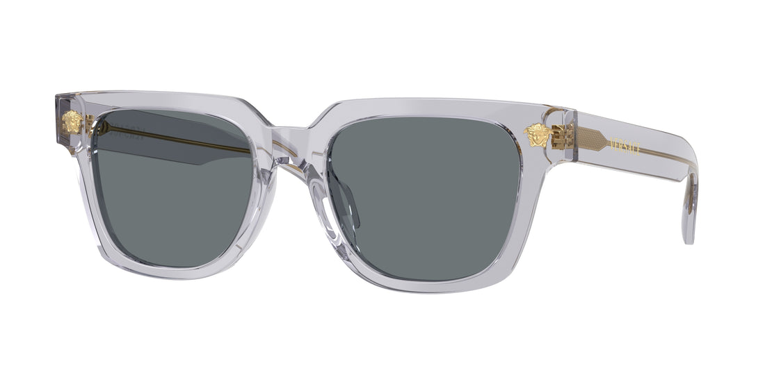 Óculos de sol versace ve4510u 530580 gris square masculino tamanho 52mm - Vista principal