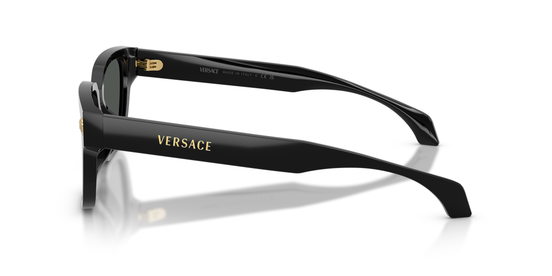 Occhiali da sole versace ve4513d gb1/87 negro rectangular masculino taglia 56mm - Vista dettagliata