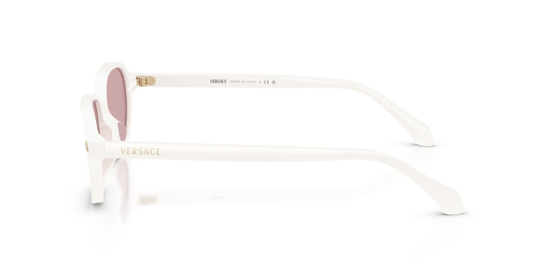 Lunettes de soleil versace ve4514d 55441t blanco pillow femenino taille 53mm - Vue détaillée