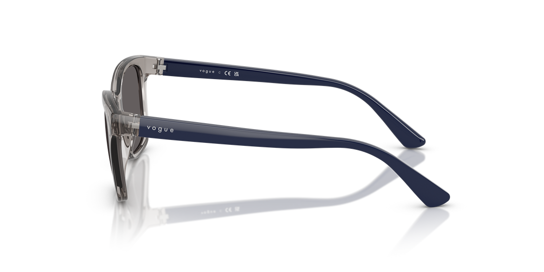 Occhiali da sole vogue eyewear vj2027 272687 gris rectangular infantil taglia 49mm - Vista dettagliata