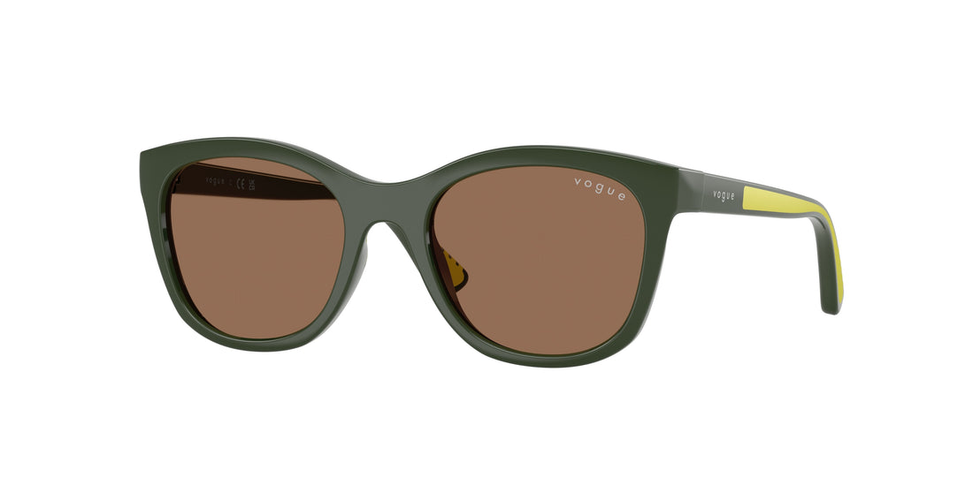 Occhiali da sole vogue eyewear vj2028 320873 verde pantos infantil taglia 46mm - Vista principale
