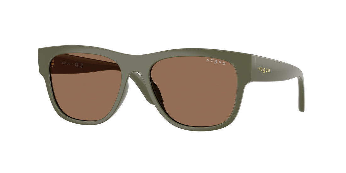 Occhiali da sole vogue eyewear vj2030 318573 verde pillow infantil taglia 52mm - Vista principale
