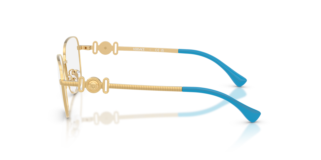 Occhiali da vista versace vk1003 5550 dorado pantos infantil taglia 50mm - Vista dettagliata