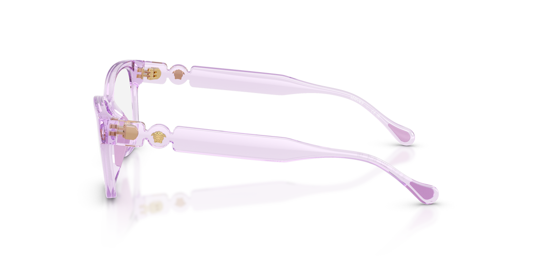 Occhiali da vista versace vk3016u 5372 violeta cat eye infantil taglia 47mm - Vista dettagliata