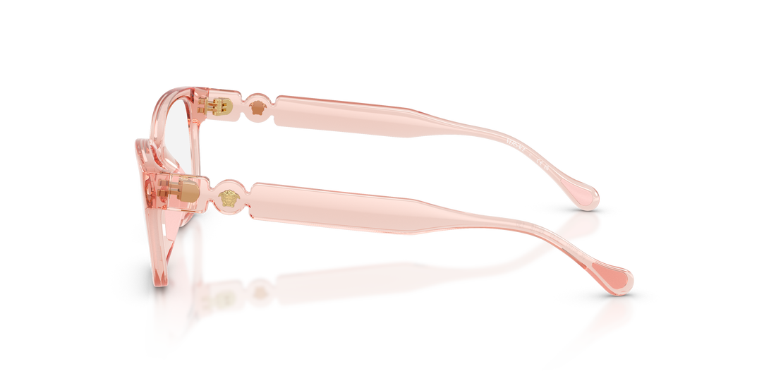 Occhiali da vista versace vk3016u 5549 rosa cat eye infantil taglia 47mm - Vista dettagliata