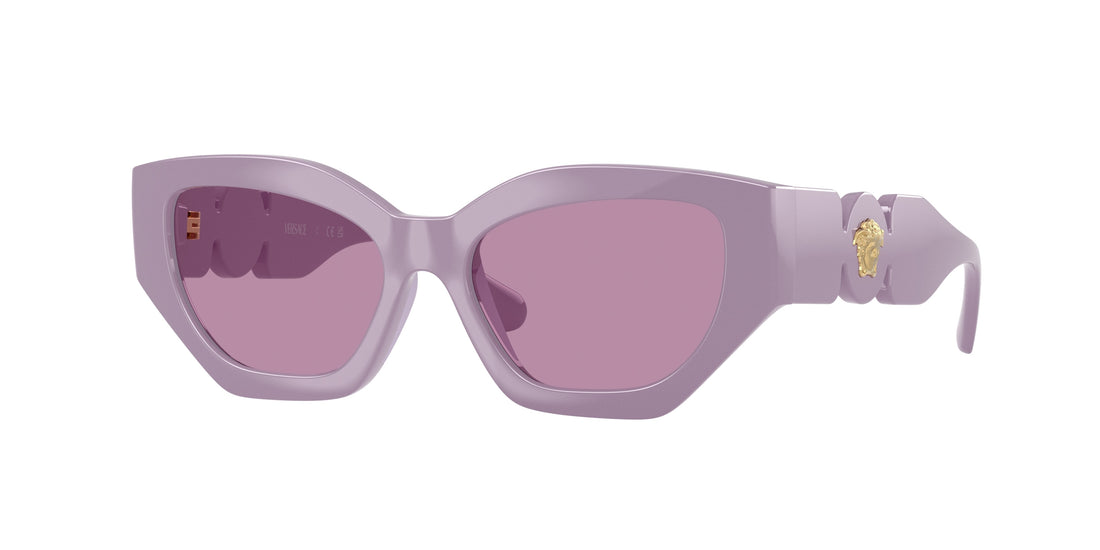 Óculos de sol versace vk4007u 5526ak violeta irregular infantil tamanho 48mm - Vista principal