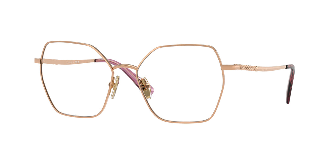 Occhiali da vista vogue eyewear vo4196 5152 oro irregular femenino taglia 53mm - Vista principale
