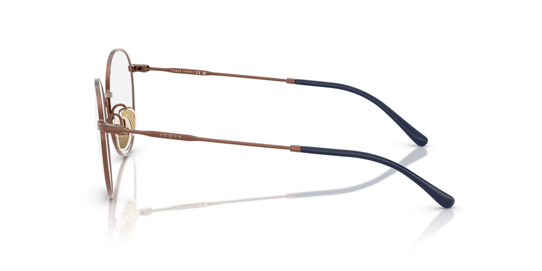 Gafas graduadas vogue eyewear vo4280t 5212 cobre pantos femenino talla 51mm - Vista de detalle