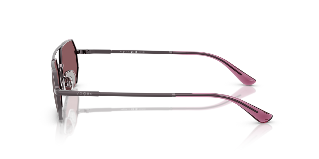 Occhiali da sole vogue eyewear vo4329s 5149lb violeta irregular femenino taglia 55mm - Vista dettagliata